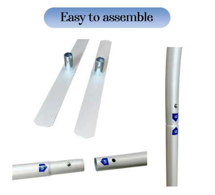 10FT EZ أنبوب الزفاف قوس خلفية حامل الإطار على الوجهين غطاء قوس خلفية قوس جدار دائري WD Kit105.5