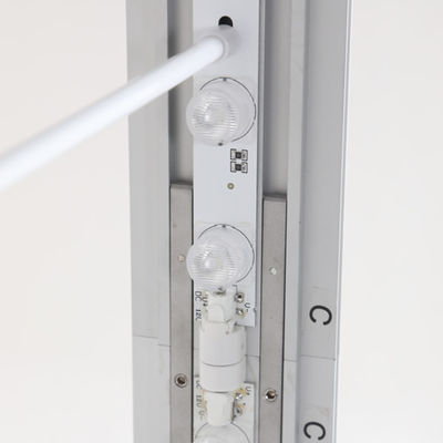 80mm SEG Tension Fabric Light Box 8ft مستقيم عرض نسيج التوتر ISO