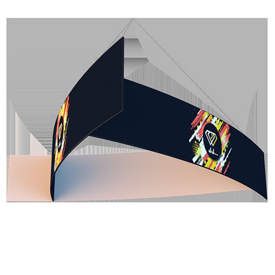 EZ Sky Tube Pinwheel Trade Show لافتات معلقة من ممر علوي 48Ibs