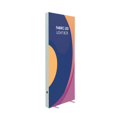 85 × 200 سم على الوجهين المنبثقة عرض المعرض SEG Light Box للمعرض التجاري