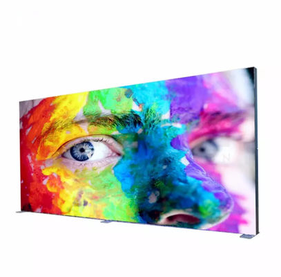 ضعف الجانب SEG Light Box Trade Show Booth Display 1000x2200x80mm لكشك المعرض