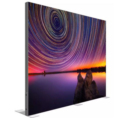 ضعف الجانب SEG Light Box Trade Show Booth Display 1000x2200x80mm لكشك المعرض