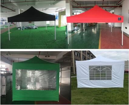 معرض تجاري للألمنيوم مع شعار 10x15 10 X 20 خيمة مظلة شديدة التحمل