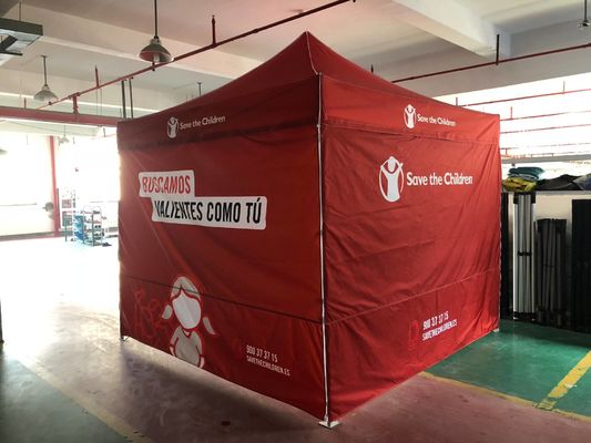 2.5X2.5m 8X8FT مربع الظل خيمة مقاومة للماء 10 X 20 في الهواء الطلق المظلة المعرض التجاري