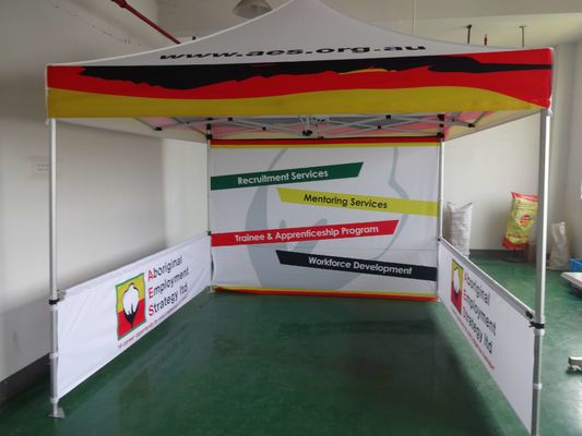 3x3 الترويجية المنبثقة للماء حدث خيمة التجارية في الهواء الطلق المظلة خيمة 10x10ft