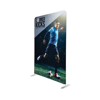 CMYK Dvertising المعرض التجاري Banner Stand لافتات المعرض القابلة للسحب على الوجهين