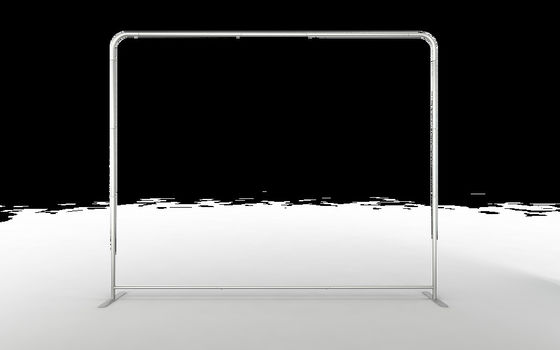 2ft 85x200cm الثقيلة معرض الحدث التجاري راية حامل الألومنيوم راية الخلفيات